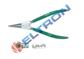 ST72011ST Alicate para Anéis Externos Bico Reto CR-V Sata 5"