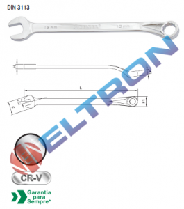 302001B CHAVE COMBINADA 6MM