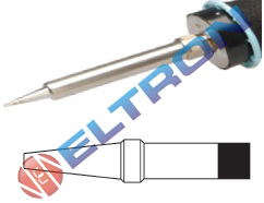 WPTS7 Ponta cônica longa 370ºC  ø 0,4mm para Ferro de Solda TC201TBR