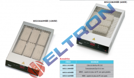 0053364699BR Preaquecedor infravermelho 600W, 1200w 230V, 120x 190 mm com suporte de placa easy fix. weller