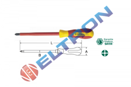 ST61211SC Chaves Phillips Isoladas Sata 1/8"x2.1/4" 60MM