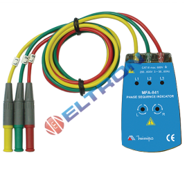 Indicador de sequencia de fase MFA841 Minipa MFA-841