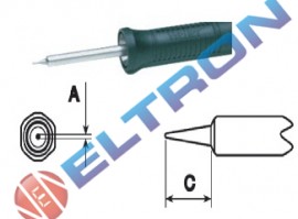 NT1SBR Ponta Micro0,25mm x 7,4mm para Ferro de Solda WMPBR