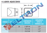 NQ40 Bocal 4 Lados Aquecidos para WHA900