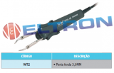 WT2 Ponta de Solda para WTA50
Ponta Fenda 3,0MM