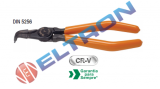 219073BR / 219073BBR ALICATE PARA ANEIS INTERNOS BICO CURVO 5.1/2 CRV BELZER 15150C