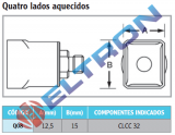 Q08 Ponta de Solda Quatro Lados Aquecidos para HAP1/HAP200