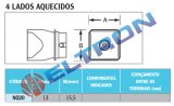 NQ20 Bocal 4 Lados Aquecidos para WHA900